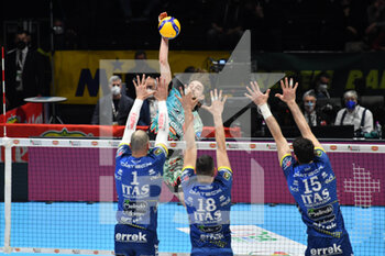 2022-03-06 - Kamil Rychlicki of Sir Safety Conad Perugia - FINAL - SIR SAFETY CONAD PERUGIA VS ITAS TRENTINO - ITALIAN CUP - VOLLEYBALL