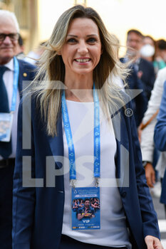 2022-05-19 - Valentina Vezzali (Undersecretary of State at the Presidency of the Council of Ministers with responsibility for sport) - OPENING CEREMONY OF PALA WANNY - EVENTS - VOLLEYBALL