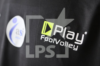 2022-05-30 - The Shirt of PLAY FootVolley, during FootVolley Sport Season Presentation at Sala Giunta Foro Italico, 30th May 2022, Rome, Italy. - FOOTVOLLEY SPORT SEASON PRESENTATION - EVENTS - VOLLEYBALL