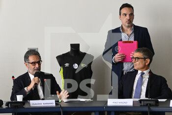 2022-05-30 - Claudio Barbaro (ASI President) during Footvolley Sport Season Presentation at Sala Giunta Foro Italico, 30th May 2022, Rome, Italy. - FOOTVOLLEY SPORT SEASON PRESENTATION - EVENTS - VOLLEYBALL