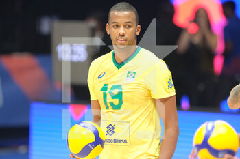 2022-07-20 - Leandro Santos (BRA) - VOLLEYBALL NATIONS LEAGUE - MAN - QUARTER OF FINALS - BRASIL VS USA - INTERNATIONALS - VOLLEYBALL