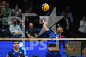 2022-07-21 - Pipe of Barthelemy Chinenyeze (FRA) - VOLLEYBALL NATIONS LEAGUE MAN - QUARTER OF FINALS - FRANCE VS JAPAN - INTERNATIONALS - VOLLEYBALL