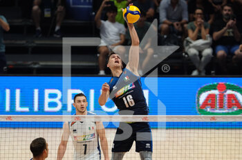 2022-07-20 - Pipe of Yuri Romano (ITA) - VOLLEYBALL NATIONS LEAGUE - MAN - QUARTER OF FINALS - ITALY VS NETHERLANDS - INTERNATIONALS - VOLLEYBALL