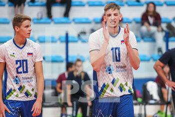 17/09/2022 - Janz Janez Krzic (SLO) and Nejc Najdic (SLO) - U20 EUROPEAN CHAMPIONSHIP - SLOVENIA VS ITALY - INTERNAZIONALI - VOLLEY