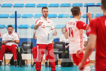 18/09/2022 - Mateusz Grabda (POL) Head coach of Poland national team - U20 EUROPEAN CHAMPIONSHIP - SERBIA VS POLAND - INTERNAZIONALI - VOLLEY
