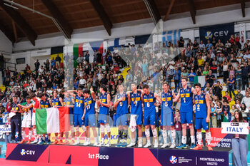 2022-09-25 - The Italian U20 national team is European Champion - U20 EUROPEAN CHAMPIONSHIP - FIRST PLACE FINAL - ITALY VS POLAND - INTERNATIONALS - VOLLEYBALL