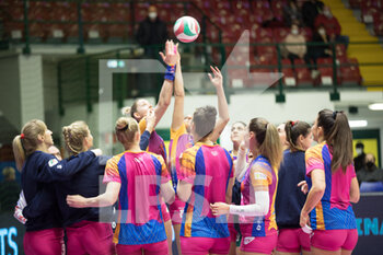 2022-01-09 - players of Vero Volley Monza - VERO VOLLEY MONZA VS UNET E-WORK BUSTO ARSIZIO - SERIE A1 WOMEN - VOLLEYBALL