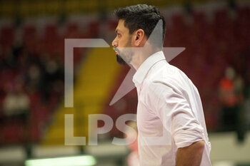 2022-02-20 - Head Coach ANDREA MAFRICI (Roma Volley Club) - VERO VOLLEY MONZA VS ACQUA&SAPONE ROMA VOLLEY CLUB - SERIE A1 WOMEN - VOLLEYBALL