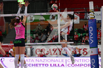 2022-03-13 - Bechis Marta
 (Casalmaggiore) - Degradi Alice (Bosca Cuneo) - BOSCA S.BERNARDO CUNEO VS VBC TRASPORTI PESANTI CASALMAGGIORE - SERIE A1 WOMEN - VOLLEYBALL