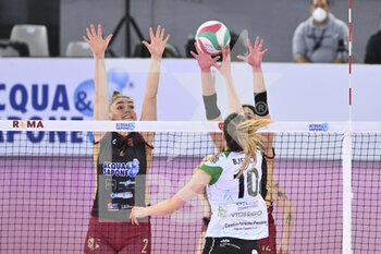 2022-03-30 - Ana Bjelica of Megabox Volley during the Women's Volleyball Championship Series A1 match between Acqua & Sapone Volley Roma and MeqaBox Volley at PalaEur, 30th March, 2022 in Rome, Italy.  - ACQUA & SAPONE ROMA VOLLEY CLUB VS MEGABOX ONDULATI DEL SAVIO VALLEFOGLIA - SERIE A1 WOMEN - VOLLEYBALL