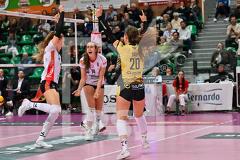 2022-11-20 - Kuznetsova Sofya (Bosca Cuneo)
 - Anna Hall (Bosca Cuneo) and Gay Alice (Bosca Cuneo)
 celebrates after scoring a point - CUNEO GRANDA VOLLEY VS BARTOCCINI-FORTINFISSI PERUGIA - SERIE A1 WOMEN - VOLLEYBALL
