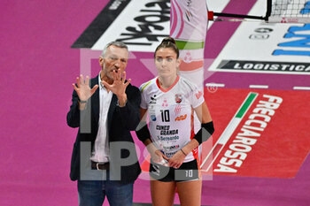 2022-12-04 - Emanuele Zanini Cuneo)
 and Greta Szakmary (Cuneo) - CUNEO GRANDA VOLLEY VS VERO VOLLEY MILANO - SERIE A1 WOMEN - VOLLEYBALL