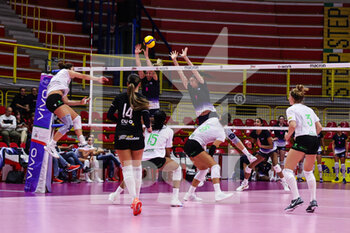 2022-10-20 - Alice Degradi #2 of UYBA Unet E-Work Busto Arsizio in action during the Trofeo Mimmo Fusco 2022 at E-Work Arena on October 20, 2022 in Busto Arsizio, Italy - 2022 MIMMO FUSCO TROPHY - PORTRAITS ARCHIVE - SERIE A1 WOMEN - VOLLEYBALL