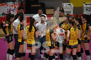 2022-04-16 - time out banca valsabbina - 2022 COPPA ITALIA SERIE A2 FINAL - OMAG-MT S.GIOVANNI IN MARIGNANO VS BANCA VALSABBINA MILLENIUM BRESCIA - SERIE A2 - VOLLEYBALL