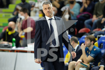 2022-02-05 - Radostin Stoytchev - Head Coach - Verona Volley - VERONA VOLLEY VS ALLIANZ MILANO - SUPERLEAGUE SERIE A - VOLLEYBALL
