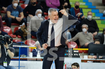 2022-02-20 - Radostin Stoytchev - Head Coach - Verona Volley - VERONA VOLLEY VS LEO SHOES PERKINELMER MODENA - SUPERLEAGUE SERIE A - VOLLEYBALL