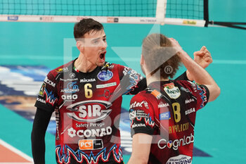 2022-02-20 - giannelli simone (n.6 sir safety conad perugia) exultation - SIR SAFETY CONAD PERUGIA VS KIONE PADOVA - SUPERLEAGUE SERIE A - VOLLEYBALL