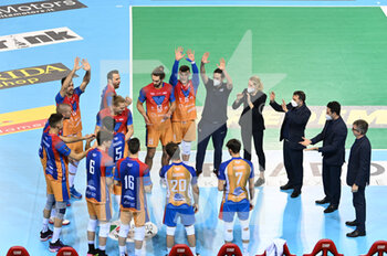 2022-01-23 - Vero Volley Monza players take to the volleyball court - CUCINE LUBE CIVITANOVA VS VERO VOLLEY MONZA - SUPERLEAGUE SERIE A - VOLLEYBALL