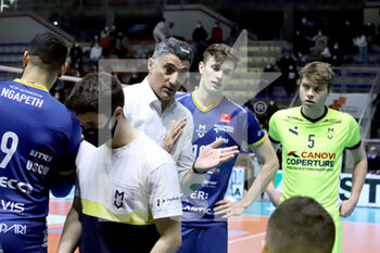 2022-03-12 - Time out Leo Shoes PerkinElmer Modena. - PRISMA TARANTO VS LEO SHOES PERKINELMER MODENA - SUPERLEAGUE SERIE A - VOLLEYBALL