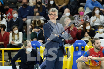 2022-03-20 - Massimo Eccheli - Head Coach - Vero Volley Monza - VERONA VOLLEY VS VERO VOLLEY MONZA - SUPERLEAGUE SERIE A - VOLLEYBALL