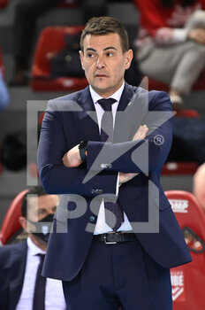 2022-02-02 - Gianlorenzo Blengini (Coach of Cucine Lube Civitanova) - CUCINE LUBE CIVITANOVA VS ITAS TRENTINO - SUPERLEAGUE SERIE A - VOLLEYBALL