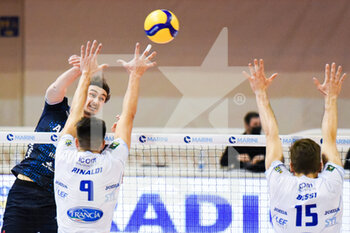 2022-02-13 - Attack Jean Patry (Power Volley Milano) - TOP VOLLEY CISTERNA VS POWER VOLLEY MILANO - SUPERLEAGUE SERIE A - VOLLEYBALL