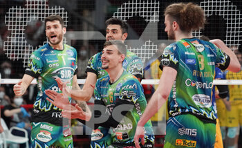 2022-04-27 - sir safety conad exultation - PLAY OFF - SIR SAFETY CONAD PERUGIA VS LEO SHOES PERKINELMER MODENA - SUPERLEAGUE SERIE A - VOLLEYBALL
