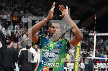 2022-04-27 - wilfredo leon venero (n.9  sir safety conad perugia)
 sir safety conad gino sirci ( sir safety conad perugia) rejoices for the victory of the race - PLAY OFF - SIR SAFETY CONAD PERUGIA VS LEO SHOES PERKINELMER MODENA - SUPERLEAGUE SERIE A - VOLLEYBALL