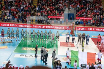 2022-05-04 - Sir Safety Conad Perugia team - PLAY OFF - CUCINE LUBE CIVITANOVA VS SIR SAFETY CONAD PERUGIA	 - SUPERLEAGUE SERIE A - VOLLEYBALL