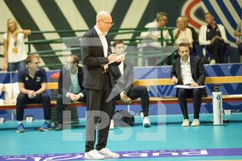 2022-10-08 - Head Coach Piazza Roberto (Allianz PowerVolley Milano) - VERO VOLLEY MONZA VS ALLIANZ MILANO - SUPERLEAGUE SERIE A - VOLLEYBALL