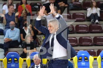2022-10-22 - Exultation of Radostin Stoytchev - Head Coach of WithU Verona - WITHU VERONA VS GIOIELLA PRISMA TARANTO - SUPERLEAGUE SERIE A - VOLLEYBALL