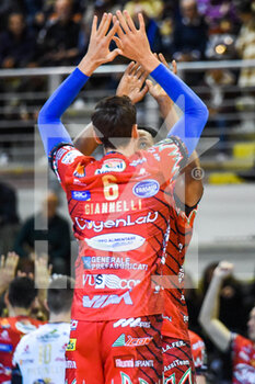 27/11/2022 - Giannelli, Leon (Sir Safety Susa Perugia) - TOP VOLLEY CISTERNA VS SIR SAFETY SUSA PERUGIA 1-3 - SUPERLEGA SERIE A - VOLLEY