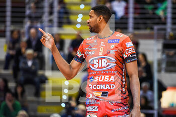 27/11/2022 - Leon Wilfredo (Sir Safety Susa Perugia) - TOP VOLLEY CISTERNA VS SIR SAFETY SUSA PERUGIA 1-3 - SUPERLEGA SERIE A - VOLLEY