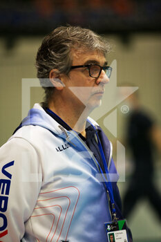 2022-02-24 - Head Coach Massimo Eccheli (Vero Volley Monza) - SEMIFINALS - VERO VOLLEY MONZA VS ZENIT KAZAN - CEV CUP - VOLLEYBALL