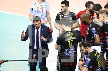 2022-03-08 - Time out of the Cucine Lube Civitanova team - FINAL QUARTERS - CUCINE LUBE CIVITANOVA VS JASTRZEBSKI WEGIEL - CEV CUP - VOLLEYBALL