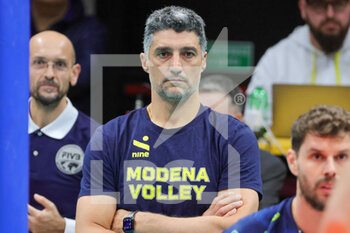 2022-11-16 - Andrea Giani head coach  (Valsa Group Modena) - MODENA VOLLEY VS FORD LEVORANTA SASTAMALA - CEV CUP - VOLLEYBALL