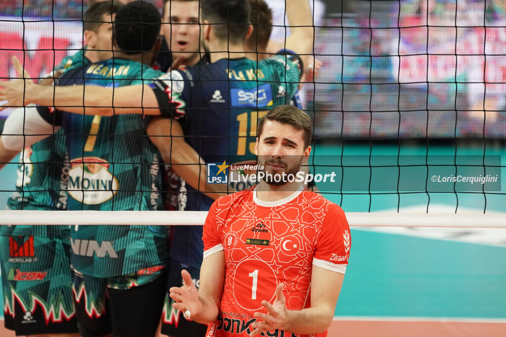 Sir Sicoma Monini Perugia vs Ziraat Bank Ankara - CHAMPIONS LEAGUE MEN - VOLLEY