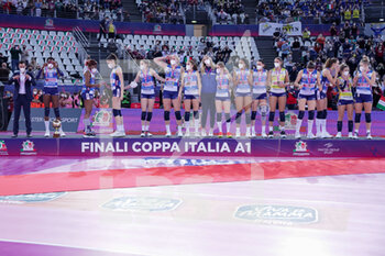 2022-01-06 - Imoco Volley Conegliano award ceremony - IMOCO VOLLEY CONEGLIANO VS IGOR GORGONZOLA NOVARA - WOMEN ITALIAN CUP - VOLLEYBALL
