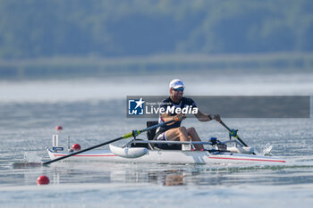 2023-06-16 - PR1 Men's Single Sculls, Andrew Mangan (USA) - 2023 WORLD ROWING CUP II - ROWING - OTHER SPORTS