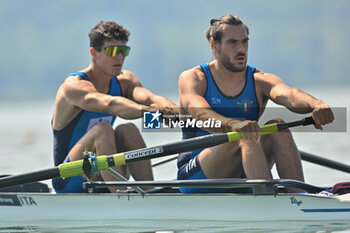 2023-06-16 - Men's Pair, Davide Comino - Giuseppe Vicino (ITA) - 2023 WORLD ROWING CUP II - ROWING - OTHER SPORTS