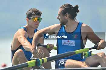 2023-06-16 - Men's Pair, Davide Comino - Giuseppe Vicino (ITA) - 2023 WORLD ROWING CUP II - ROWING - OTHER SPORTS