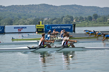 2023-06-16 - Men's Double Sculls, start - 2023 WORLD ROWING CUP II - ROWING - OTHER SPORTS