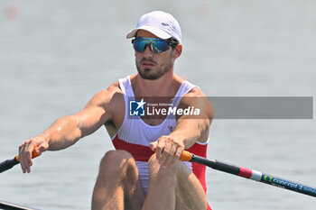 2023-06-16 - Men's Single Sculls: Quentin Antognelli (MON) - 2023 WORLD ROWING CUP II - ROWING - OTHER SPORTS
