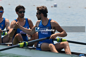 2023-06-16 - Men's Four: (ITA): Davide Verita' - Alessandro Bonamoneta (ITA) - 2023 WORLD ROWING CUP II - ROWING - OTHER SPORTS