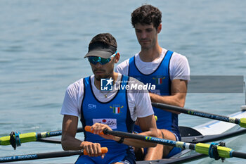 2023-06-16 - Lightweight Men's Double Sculls: Stefano Oppo - Gabriel Soares (ITA) - 2023 WORLD ROWING CUP II - ROWING - OTHER SPORTS