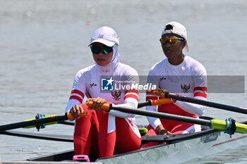 2023-06-16 - Lightweight Women's Double Sculls: Chelsea Corputty - Mutiara Putri (INA) - 2023 WORLD ROWING CUP II - ROWING - OTHER SPORTS