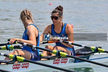 2023-06-16 - Women's Quadruple Sculls: Valentina Iseppi and Laura Meriano (ITA) - 2023 WORLD ROWING CUP II - ROWING - OTHER SPORTS