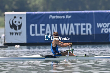 2023-06-16 - Lightweight Men's Single Sculls: Niels Torre (ITA) - 2023 WORLD ROWING CUP II - ROWING - OTHER SPORTS