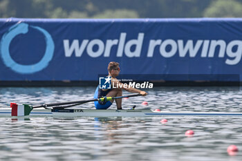 2023-06-16 - Lightweight Men's Single Sculls: Niels Torre (ITA) - 2023 WORLD ROWING CUP II - ROWING - OTHER SPORTS