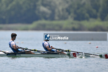 2023-06-16 - Lightweight Men's Double Sculls: Stefano Oppo Gabriel Soares (ITA)( - 2023 WORLD ROWING CUP II - ROWING - OTHER SPORTS